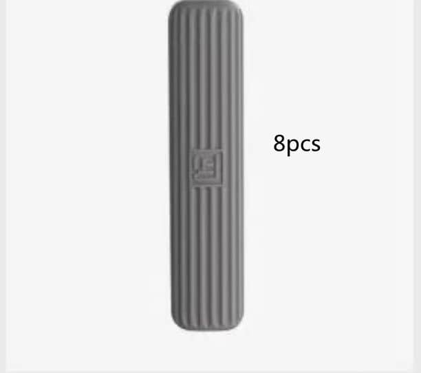 Giggly Gear grey compact desk cleaning tool pack of eight for tidy workspaces