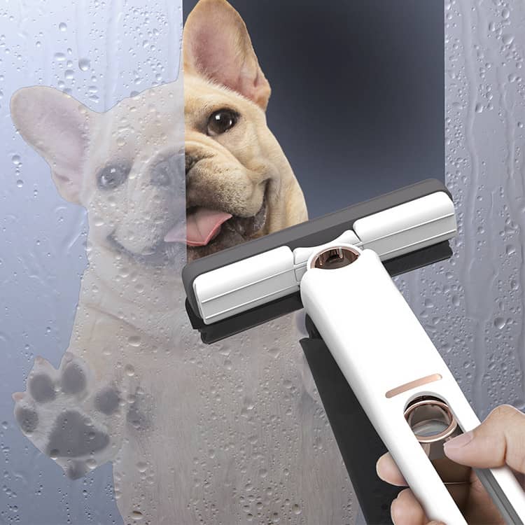 Giggly Gear compact desk cleaning tool in white and black for effective dust removal